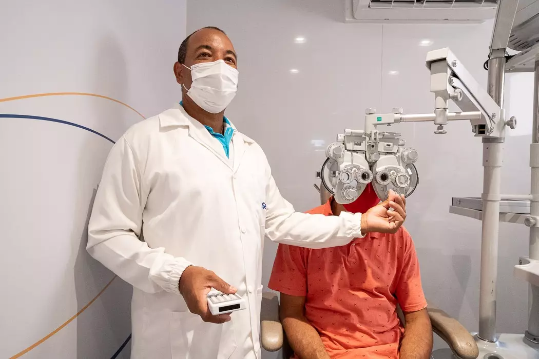 Sesc realizará mais de 400 atendimentos oftalmológicos gratuitos em Santos Dumont